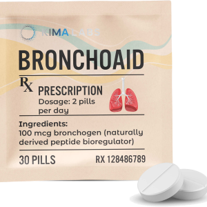 BRONCHOAID daily peptide bioregulator pouch by KIMA Labs